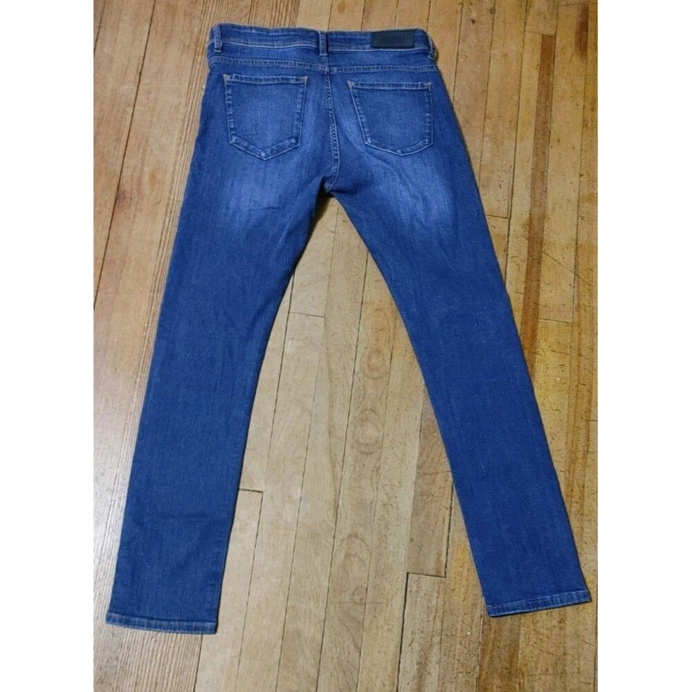 Mens Kenneth Cole Reaction NY BCI Slim Fit Stretch Denim Blue Jeans 30 X 29 - Picture 8 of 9